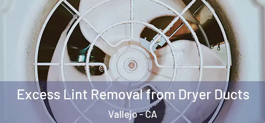 Excess Lint Removal from Dryer Ducts Vallejo - CA